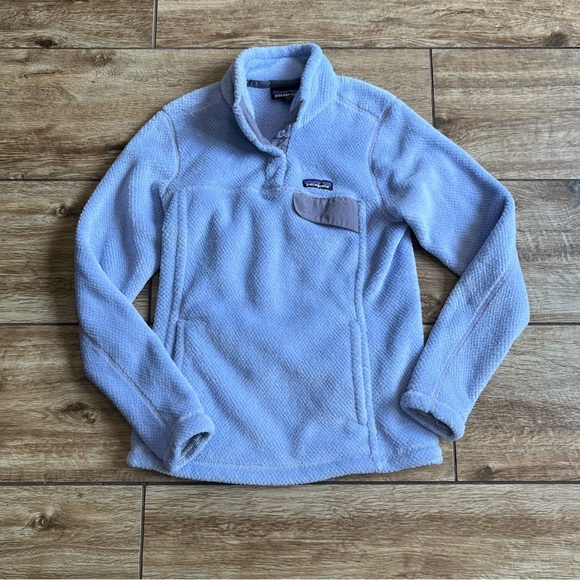 Patagonia Re Tool Snap T Fleece Pullover Lavender Size Small - Picture 4 of 12